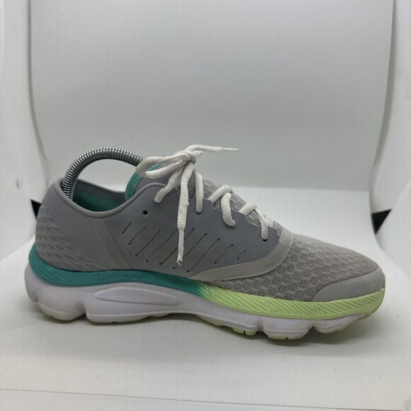 Under Armour Speedform Intake Running Shoes Womens 10 1301797-941 Gray Sneakers - Picture 8 of 13